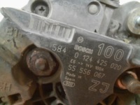 Opel astra 3 h 1.6b 105km 04-07 генератор 0124425020 z16xep Недорого, фото thumb