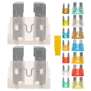 1 КОМПЛЕКТ АВТОМОБИЛЬНЫХ ПРЕДОХРАНИТЕЛЕЙ ATO НОЖКОВЫЙ ПРЕДОХРАНИТЕЛЬ МОРСКОЙ ПРЕДОХРАНИТЕЛЬ СТАНДАРТНЫЙ ПРЕДОХРАНИТЕЛЬ F