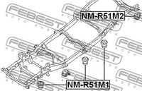 фото thumb №6, Подушка рамы febest do nissan armada 5.6
