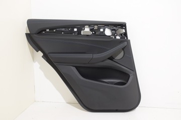 фото thumb №15, Bmw ix3 g08 lci оббивка сидіння диван шкіра vernasca чорна nić синя