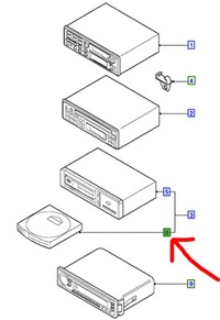 фото thumb №1, Чейнджер дисков cd ford focus mk1 galaxy mk1-2