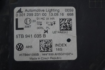 фото thumb №9, Лампа левый перед левая touran iii 5tb полный led