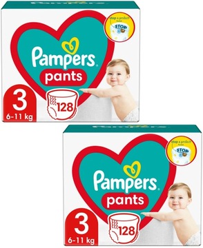 Pampers брюки 3 подгузники 256 подгузников