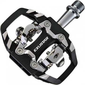 Педали платформы Exustar PM228 SPD ALU CNC LSL