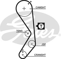 фото thumb №11, Комплект - набір ремінь розподільного валу [gates]