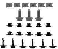 фото thumb №1, Volkswagen passat b6 2005- набор клипсы защита