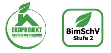 Бесплатный камин -Стальной ролло Fi 150 8 кВт Ecoprojekt set