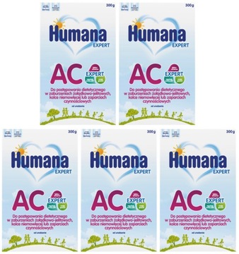 Humana AC Expert 300г х 5 шт.