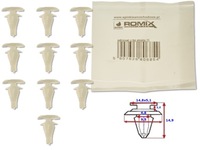 фото thumb №1, Mitsubishi outlander cu i 03-06 клипса клипса штифт