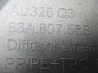 фото thumb №10, Audi q3 ii s-line 2019- диффузор накладка бампера задняя 83a807568