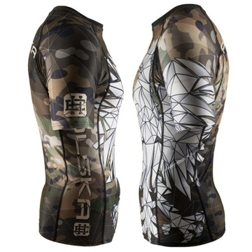 Мужская спортивная футболка для MMA BJJ POLSKA CAMO M
