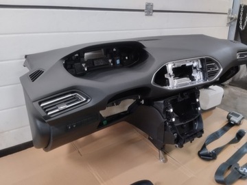 фото thumb №5, Peugeot 308 ii t9 панель роздавальна консоль ремені подушки kpl.org.wysyłka