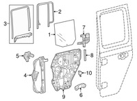 фото thumb №2, Скло малий двері задніх лівих jl jt 18+
