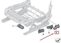 фото thumb №7, Bmw 2 f23 передняя часть правый seat спинка сиденья регулировка 52107325532 7325532 oem