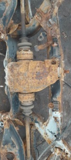 Купить Мост задний  задний дифференциал дифференциал mercedes w124 седан 3.92 gdańsk, фото thumb