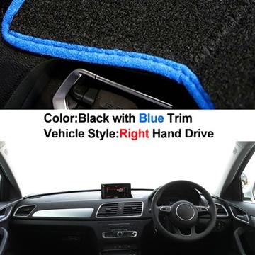 Buy Car cover dashboard dashmat mat carpet for audi q3 8u 20120836