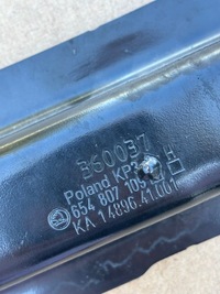 фото thumb №9, Усилитель бампера перед балка передняя skoda scala 2019- 654807109