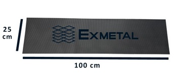 Тюнинговая сетка Алюминий Черная 100х25 (14х6,5)