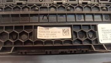 фото thumb №10, Bmw 7 g11 панель кондиціонера 6834362