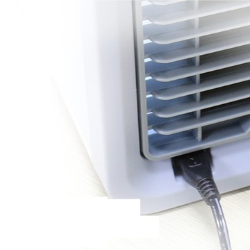 KLIMATYZATOR przenośny mini klimatyzacja LED USB