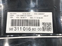 Панель peugeot partner 2 983110168000 1.5 102km приборы в Украине, фото thumb