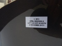 Бампер задняя задний z190 opel insignia a рестайлинг  универсал 13-17r с Разборки, фото thumb