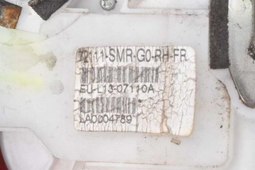 фото thumb №7, Замок дверь правые перед переднее eu 72111-smr-g0 honda civic 8 viii 07-12