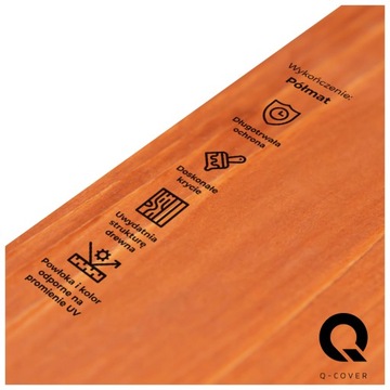 LAKIEROBEJCA DO DREWNA 3W1 EXTRA LAZURA TEAK PÓŁMAT 5L OCHRONNA