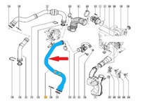 фото thumb №4, Шланг труба turbo інтеркулер renault fluence grand scenic iii 1.5 dci