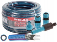 PROLINE 4-слойный садовый шланг 1/2 дюйма, 20 м + наконечники, соединители, дождеватель