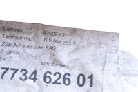 фото thumb №5, Porsche cayenne 9pa 2007 левая сторона защита стойка стекло передней / a