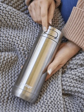 Contigo Luxe kubek termiczny z blokadą na kawę 470ml - Stainless Steel