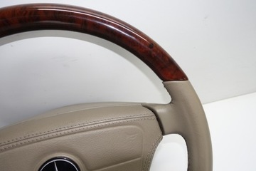 фото thumb №6, Mercedes w140 w129 руль идеал рестайлинг дерево деревянная