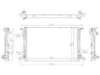 фото thumb №1, Vw touareg 2018- радіатор 8w0121251h
