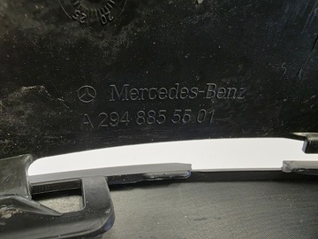 фото thumb №8, Спойлер перед накладка решётка mercedes eqe amg a2948855901 a2948855501