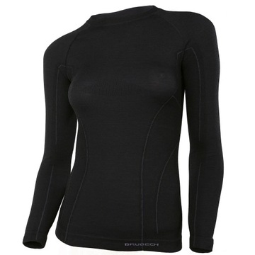 KOSZULKA TERMOAKTYWNA DAMSKA BRUBECK ACTIVE WOOL M