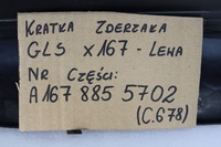 фото thumb №16, Mercedes gls x167 решітка бампера ліва a1678855702