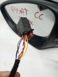 фото thumb №9, Дзеркало ліва чорні vw passat cc 6pin lc9x 3c8857933a