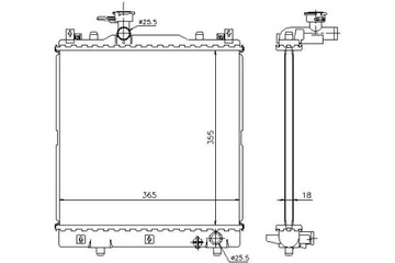 фото thumb №15, Радіаторів води nissens 64204