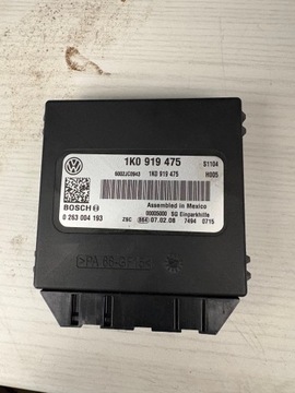 фото thumb №1, Модуль блок управления pdc 1k0919475 vw caddy eos scirocco