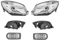 фото thumb №1, Фара skoda fabia roomster 06- l+p hella