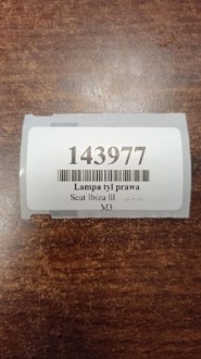 Seat ibiza 3 фара правий задній 6l6945096a Ціна, фото thumb