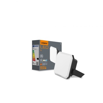HALOGEN LED Czarny Mniej Drażni Oczy Długa Żywotność Solidny 10W IP65 IK07