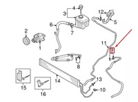 фото thumb №9, Audi q7 4l нижний wąż обратный усилителя руля lhd 7l8422891b oem