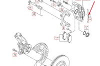 фото thumb №12, Audi a3 s3 8p пружина кріпильна супорт гальма передній 8p0615269