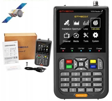 ИЗМЕРИТЕЛЬ ПОИСКА СИГНАЛА DIGITAL HD V8 Finder2