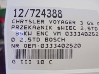 Chrysler voyager iii 3 gs gh реле свеча 0333402520 2,5td Киев, фото thumb