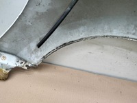 фото thumb №15, Крило праві перед peugeot 207 рестайлінг оригінал білий