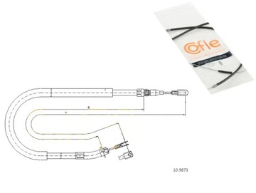 фото thumb №1, Трос трос тормоза ручного db