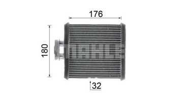 фото thumb №16, Mahle ah 75 000p теплообмінник тепло, обігрів салон